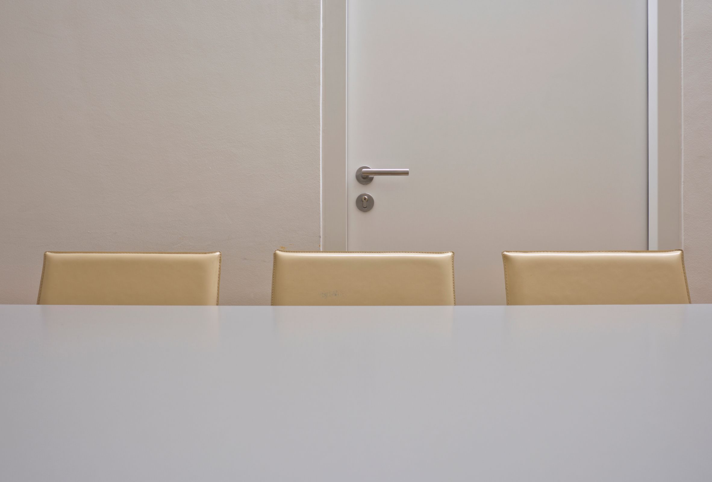 Quiet seating in a calm consultation room